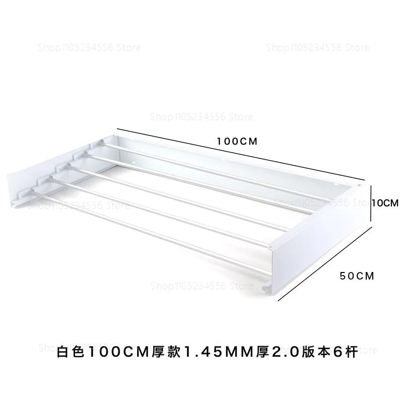 Tendedero Plegable de Pared | Ahorra Espacio y Seca tu Ropa sin Desorden