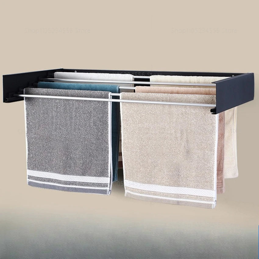 Tendedero Plegable de Pared | Ahorra Espacio y Seca tu Ropa sin Desorden