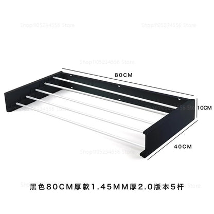 Tendedero Plegable de Pared | Ahorra Espacio y Seca tu Ropa sin Desorden