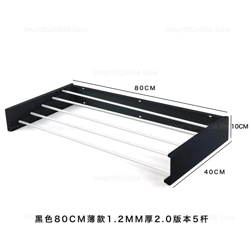 Tendedero Plegable de Pared | Ahorra Espacio y Seca tu Ropa sin Desorden