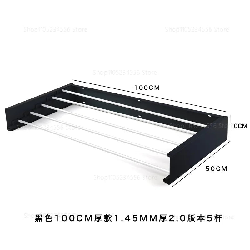 Tendedero Plegable de Pared | Ahorra Espacio y Seca tu Ropa sin Desorden