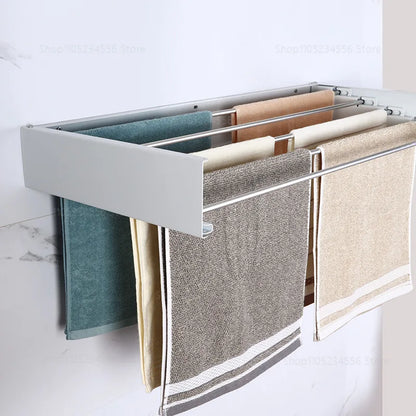 Tendedero Plegable de Pared | Ahorra Espacio y Seca tu Ropa sin Desorden