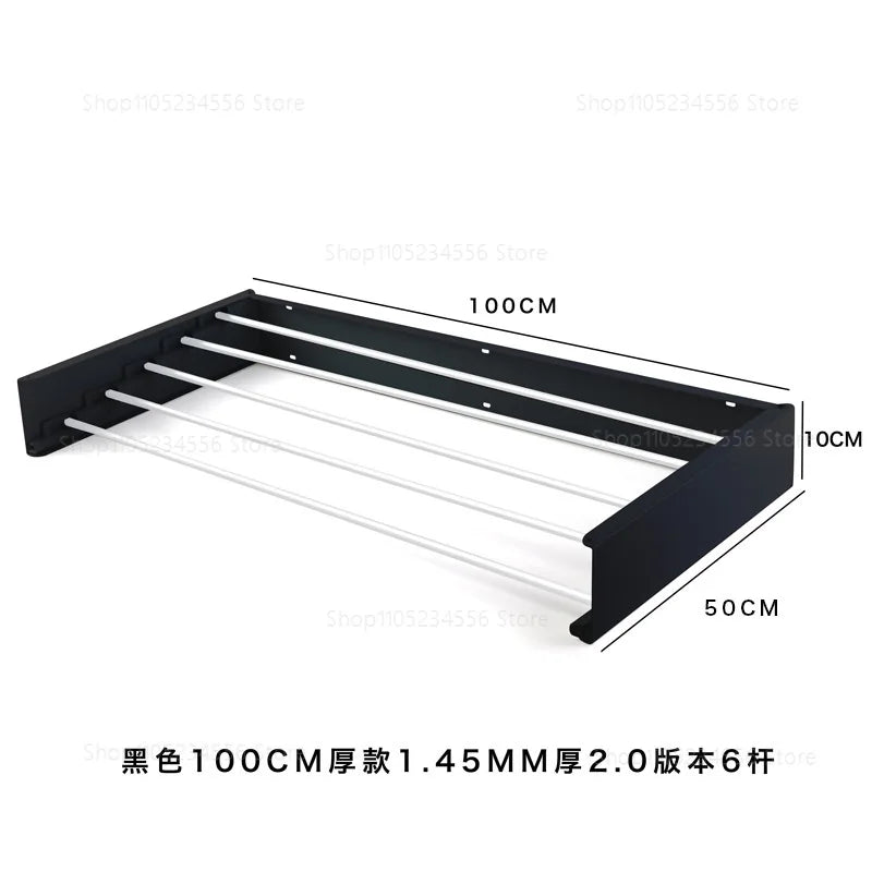 Tendedero Plegable de Pared | Ahorra Espacio y Seca tu Ropa sin Desorden