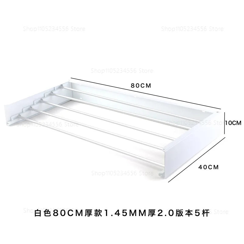 Tendedero Plegable de Pared | Ahorra Espacio y Seca tu Ropa sin Desorden