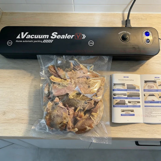 Máquina de Envasado al Vacío | Conserva tus Alimentos Frescos por Más Tiempo y Ahorra Dinero