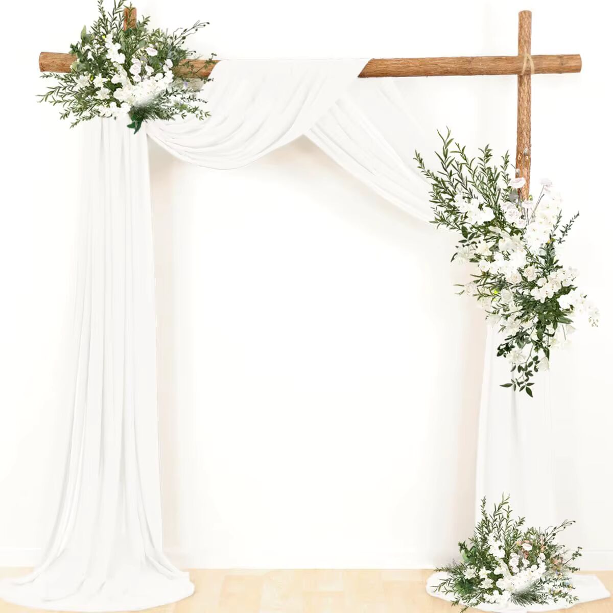 Tela Decorativa de Chifón para Arco de Boda | Crea un Ambiente Elegante y Romántico al Instante