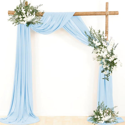 Tela Decorativa de Chifón para Arco de Boda | Crea un Ambiente Elegante y Romántico al Instante
