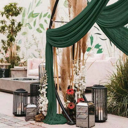 Tela Decorativa de Chifón para Arco de Boda | Crea un Ambiente Elegante y Romántico al Instante