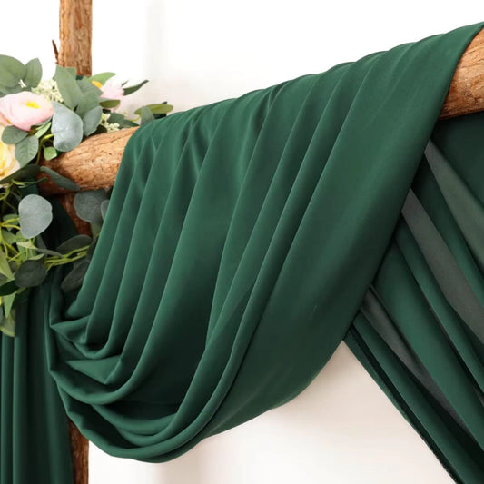 Tela Decorativa de Chifón para Arco de Boda | Crea un Ambiente Elegante y Romántico al Instante