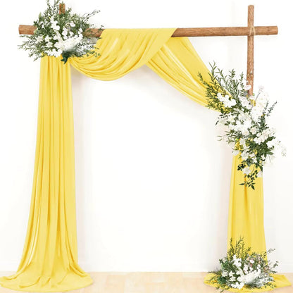 Tela Decorativa de Chifón para Arco de Boda | Crea un Ambiente Elegante y Romántico al Instante