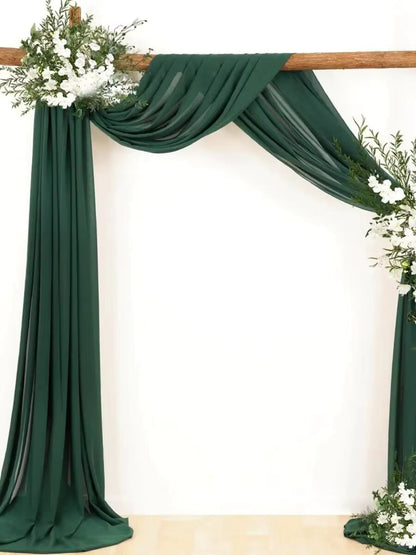 Tela Decorativa de Chifón para Arco de Boda | Crea un Ambiente Elegante y Romántico al Instante